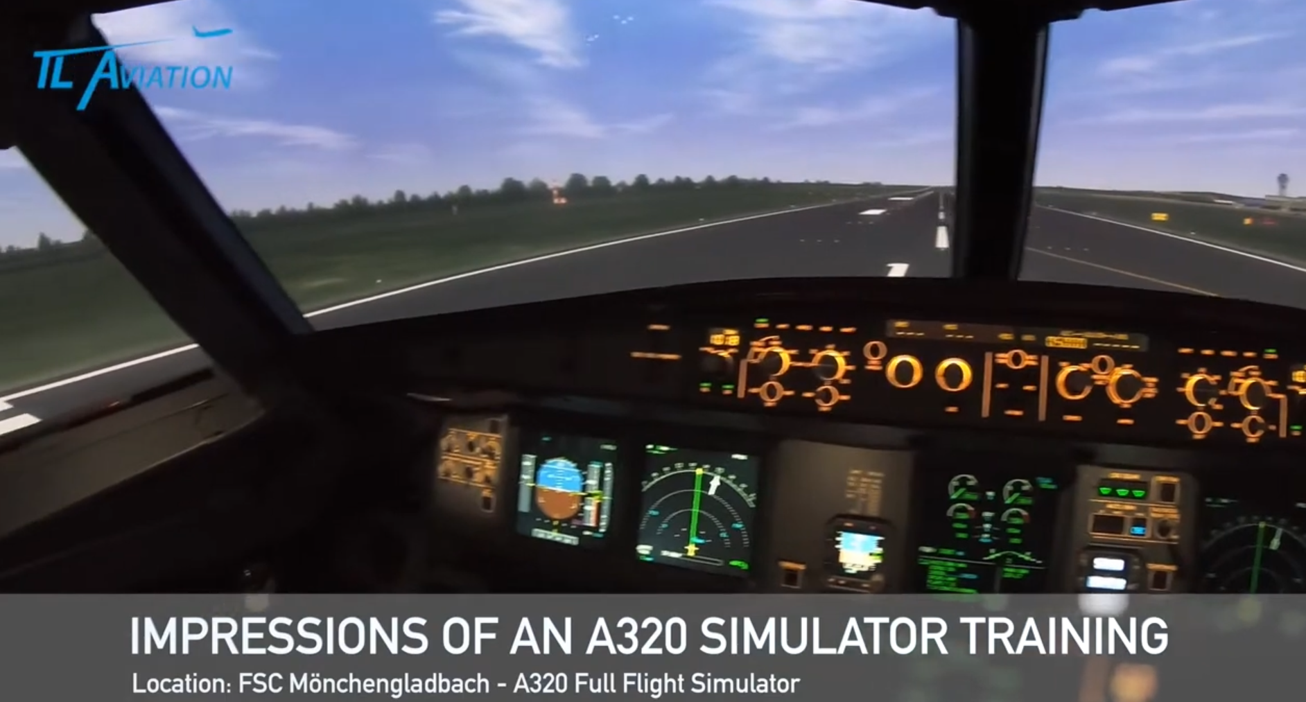Impressionen eines A320 Simulator Trainings