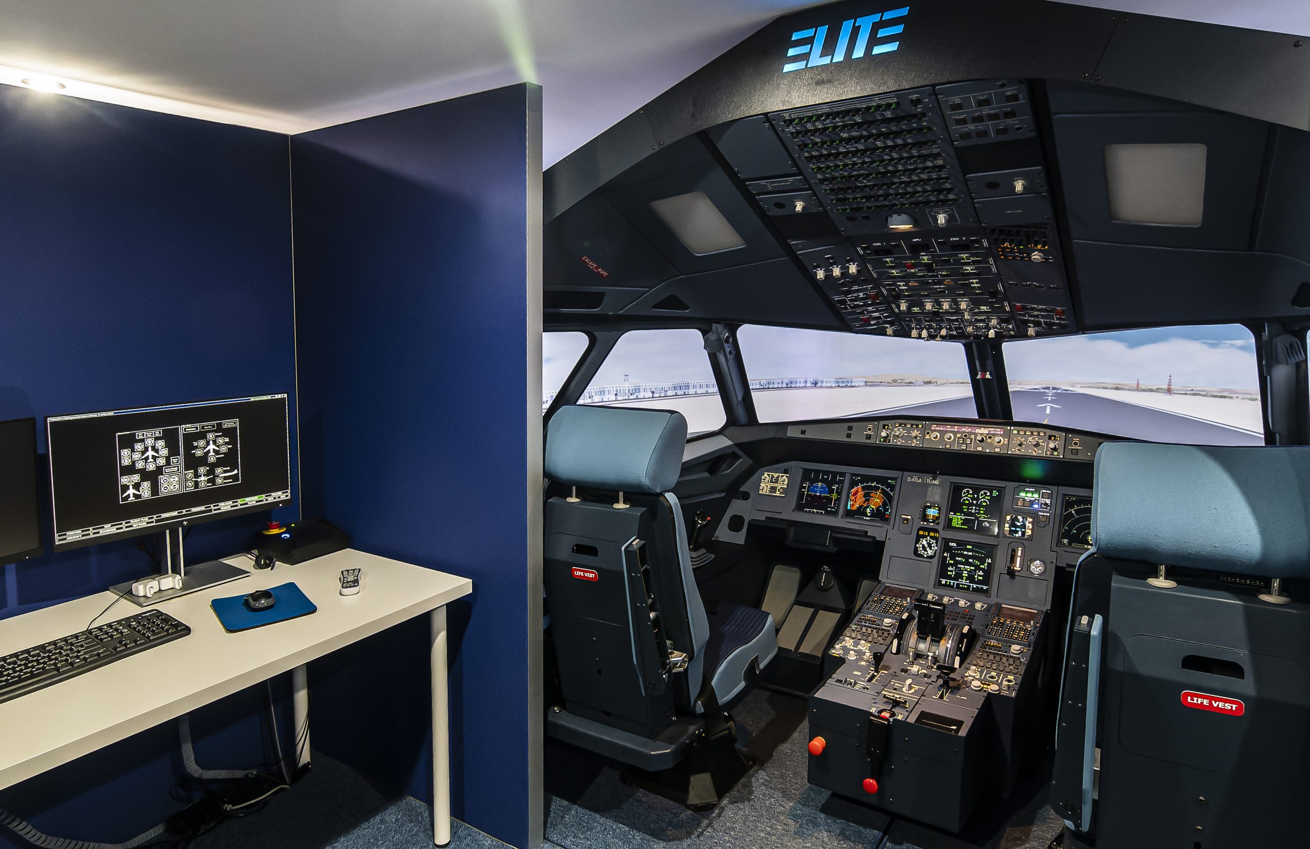 TLA A320 Hauseigener Simulator A320